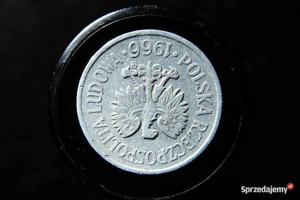 Moneta 10 groszy 1966 Lubin