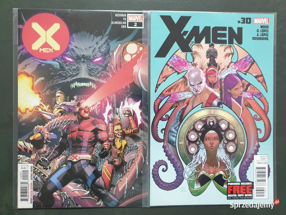 XMen 7 oryginalnych komiksów Marvel USA