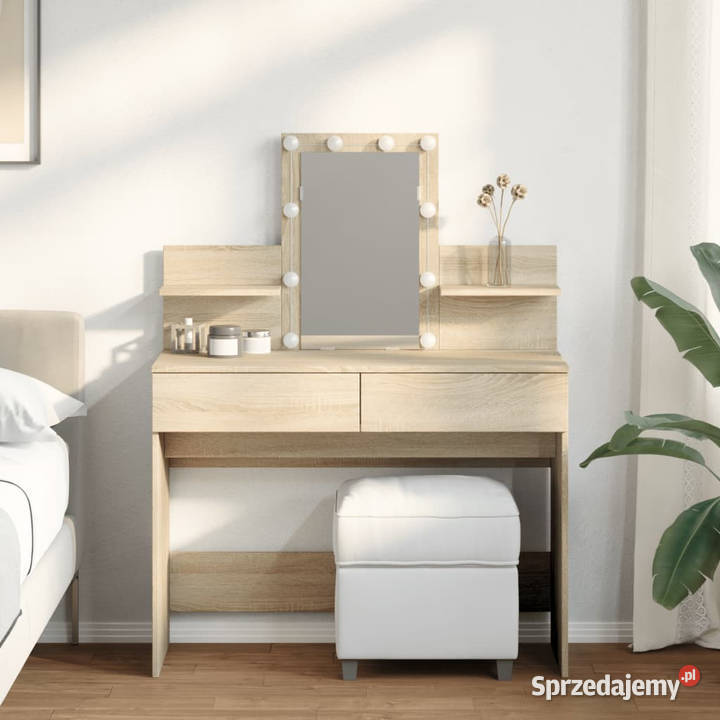 Toaletka z oświetleniem LED dąb sonoma sprzedam