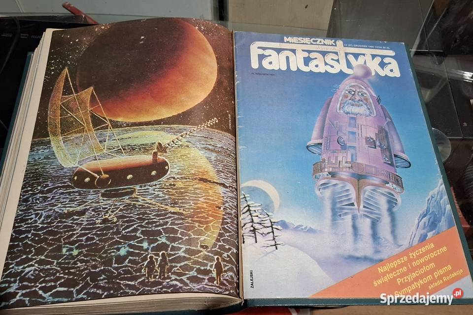 Fantastyka z czasów PRLU prenumerata roczna w małopolskie Wadowice sprzedam