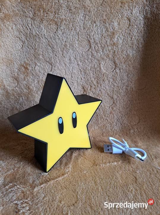 Lampka gwiazdka Super Mario Kraków