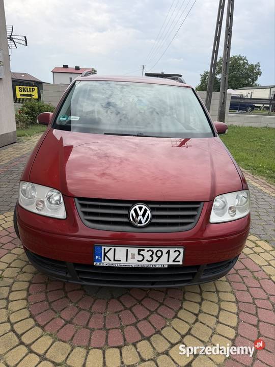 Volkswagen Touran 2005 16 benzyna gaz Touran Rajec Szlachecki