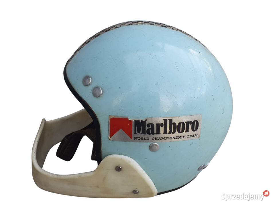 Stary kask orzeszek motocyklowy Czechosłowacja Cieszyn