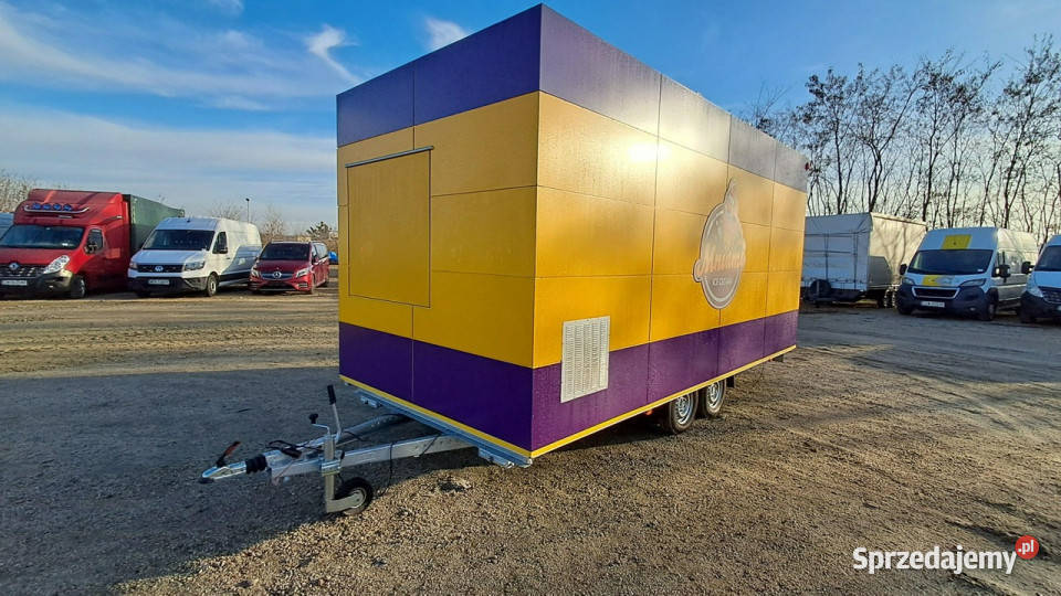 gastronomiczne ZP TRAILERS Poleasingowe