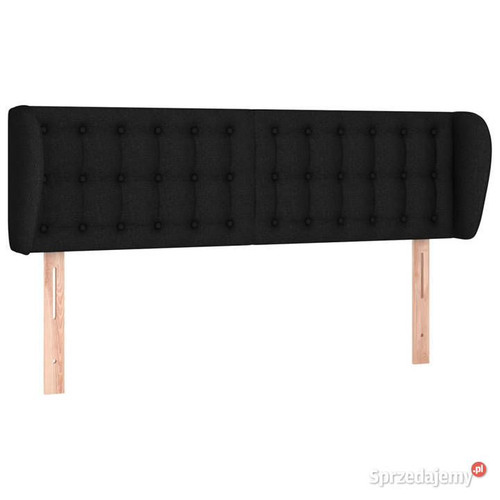 Zagłówek uszak czarny 147x23x7888 tkanina Warszawa sprzedam
