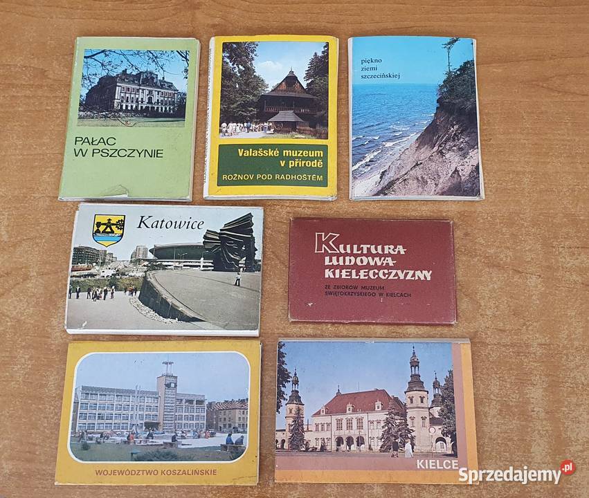 MINI Pocztówki 7 sztuk śląskie sprzedam
