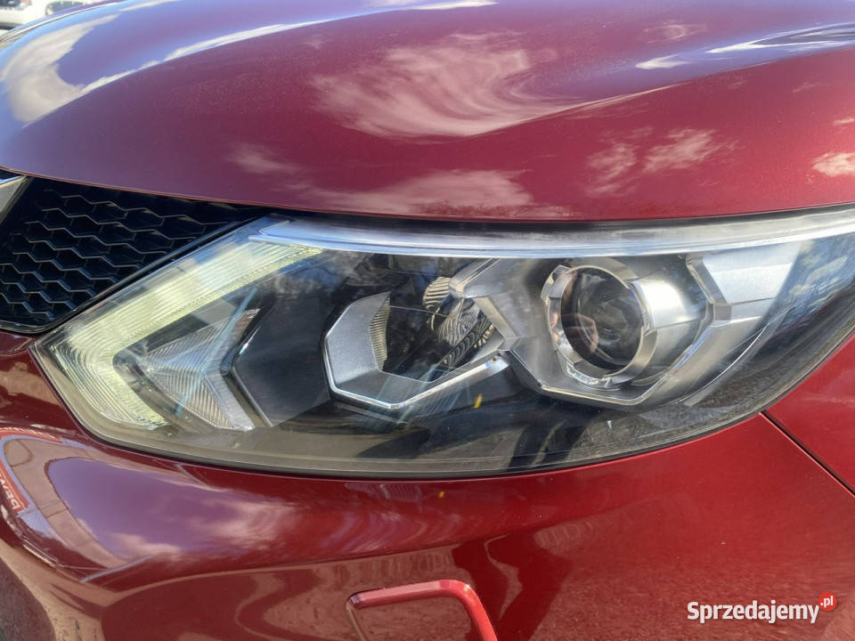 Nissan Qashqai 12 i turbo 115 Tekna skóry ledy nieuszkodzony Gdańsk