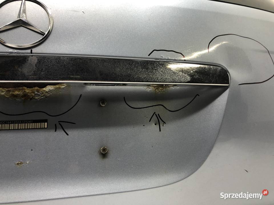 KLAPA BAGAŻNIKA MERCEDES W164 C349