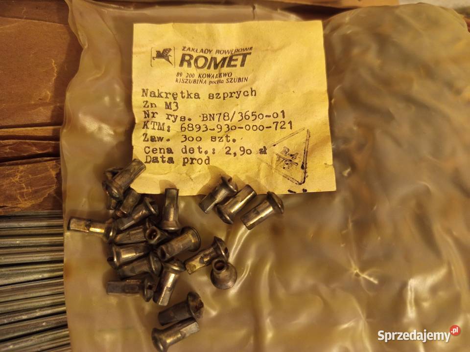 Szprychy Komar Romet Ogar Łęczyca sprzedam