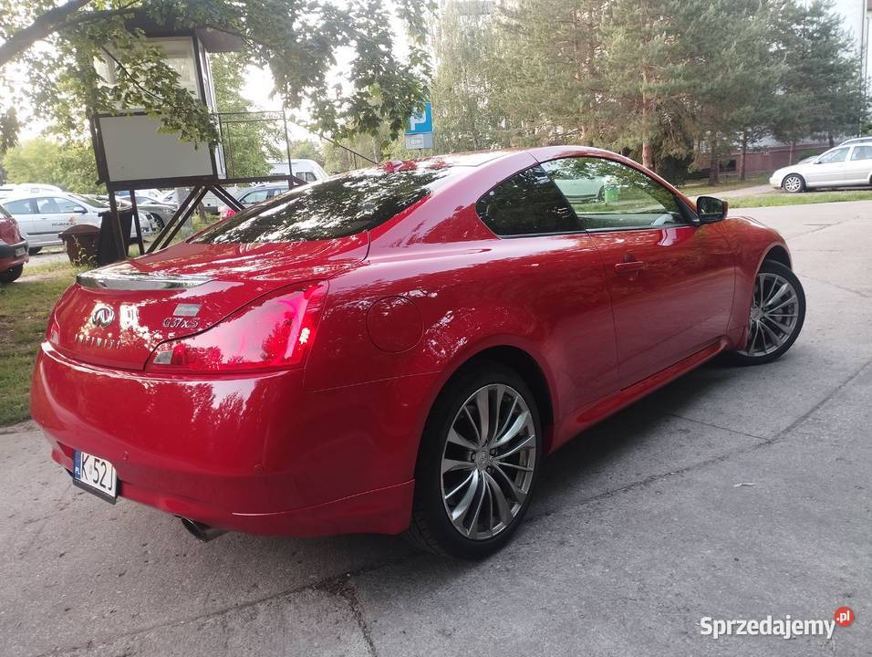 infiniti G37X S 37 BENZYNA 4X4 Sportowy / Coupe Warszawa