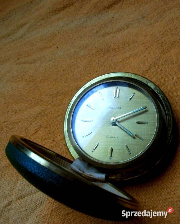 Budzik Podróżny DE LUXE 7jewels Ciasna