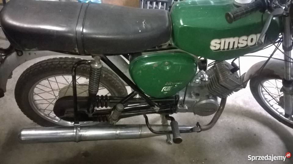 Simson S51 zielony
