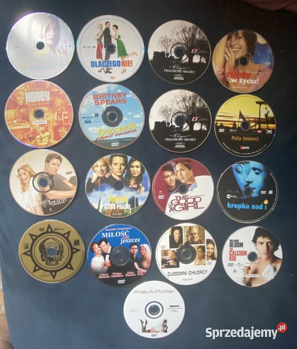 Filmy dvd 16płyt śląskie