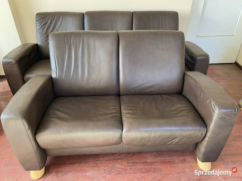 Zestaw mebli skórzanych Stressless Sofy i kanapy Ełk