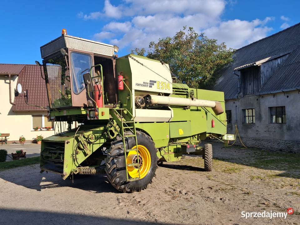 Kombajn Fortschritt e514 nieuszkodzony Kombajny Sępólno Krajeńskie