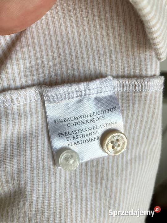 Nowa bluzka bawełna Stanfield tshirt kołnierzyk podkarpackie Nisko