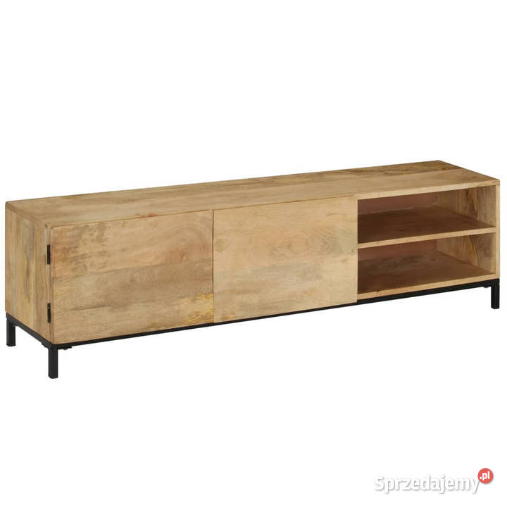Szafka pod TV 145x30x41 lite drewno mango Warszawa