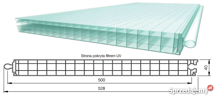 Świetlik ścienny naświetle okno płyta warstwowa