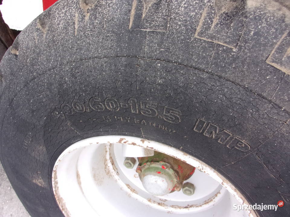Rozrzutnik obornika N2554 IGAMET 80 ton dostępny nieuszkodzony Rozrzutniki obornika Opoczno