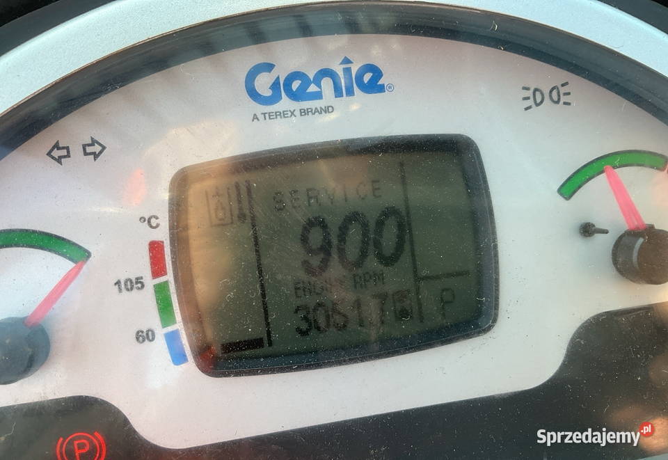 Genie GTH5021R 3000 MTH 21 m zasięg 5 t Kraków