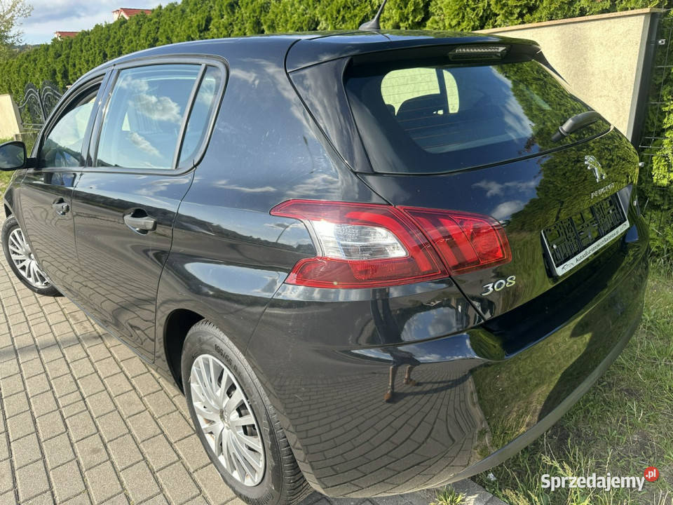Peugeot 308 Benzyna tempomat LED światła dzienne kurtyny powietrzne