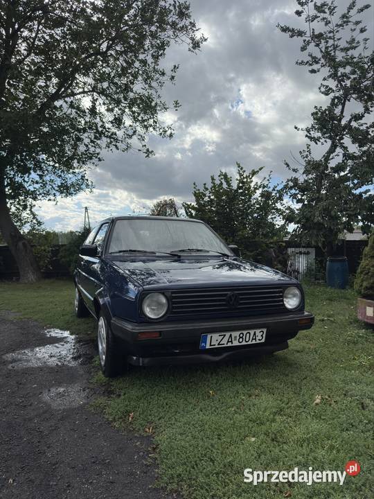 Volkswagen Golf MK2 13nz 1990 170 przebiegu granatowy Miączyn