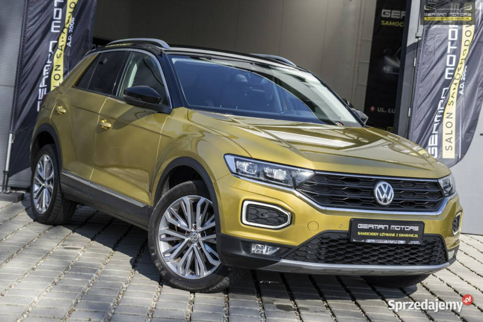 Volkswagen TRoc I właściciel Ledy Kamera Virtual komputer pokładowy