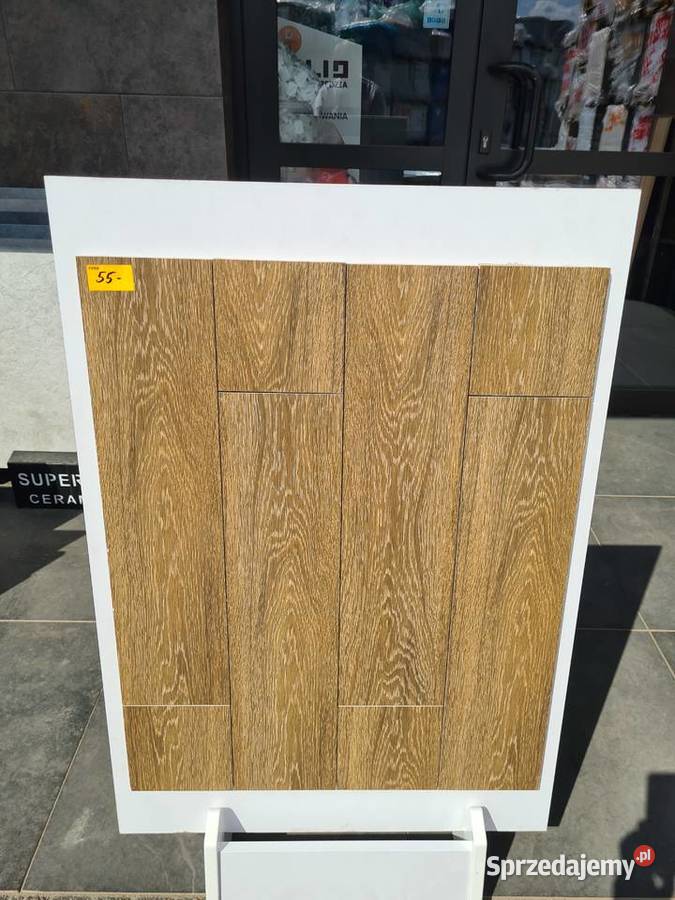 PŁYTKA gres DESKA RUBRA WOOD 148X598 GAT 1 Opoczno