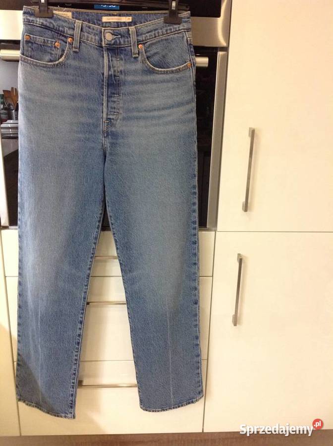 Spodnie Jeans Damskie LEVIS 29 j NOWE Szeroka Nowa Sól
