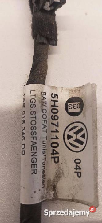 VW GOLF VIII 8 HB WIĄZKA ZDERZAKA PDC TYŁ osobowe dolnośląskie