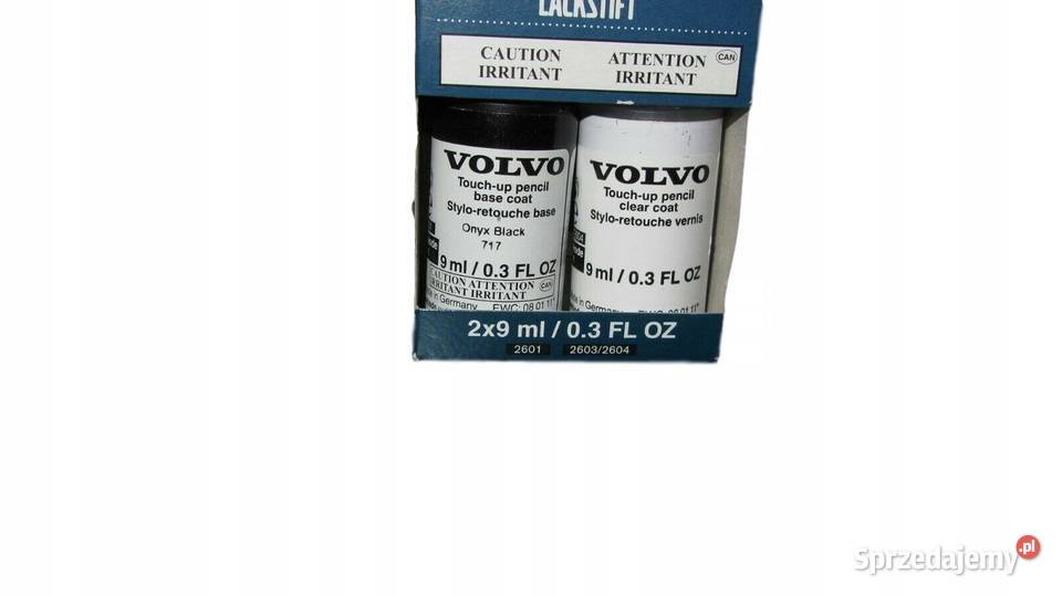 VOLVO V40 V40CC XC40 lakier zaprawka czarny 717 Motoryzacja