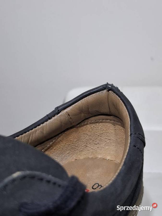Sneakersy Go Soft 40 półbuty skórzane niebieski małopolskie Kraków