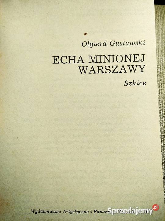 Echa minionej Warszawy książki Bródno Antykwariat Warszawa