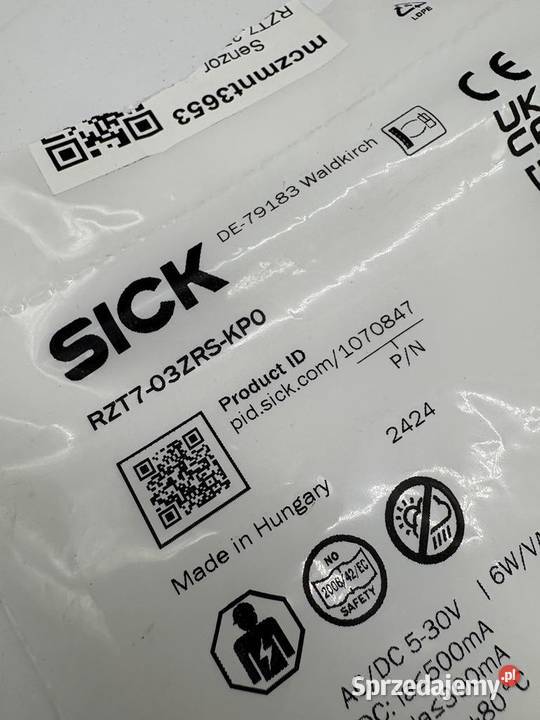Sick RZT703ZRDKP0 1070847 Czujnik zbliżeniowy mazowieckie Warszawa sprzedam