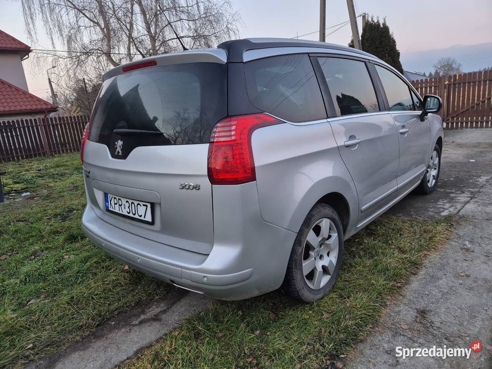 Peugeot 5008 16 HDi Family 7 osobowy blokada skrzyni biegów świętokrzyskie Skalbmierz sprzedam