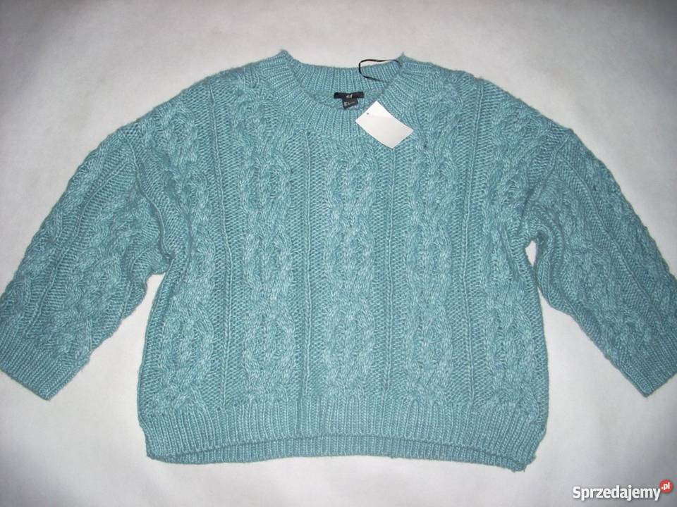HM luźny sweter NOWY grubszy CUDO L XL Nowy Sącz