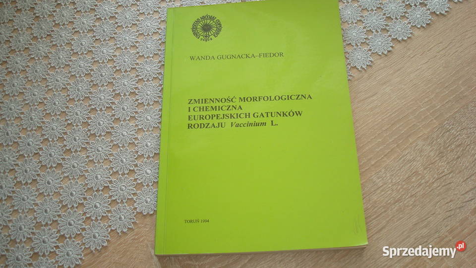 Zmienność morfologiczna i chemiczna europejskich biologia, ekologia kujawsko-pomorskie
