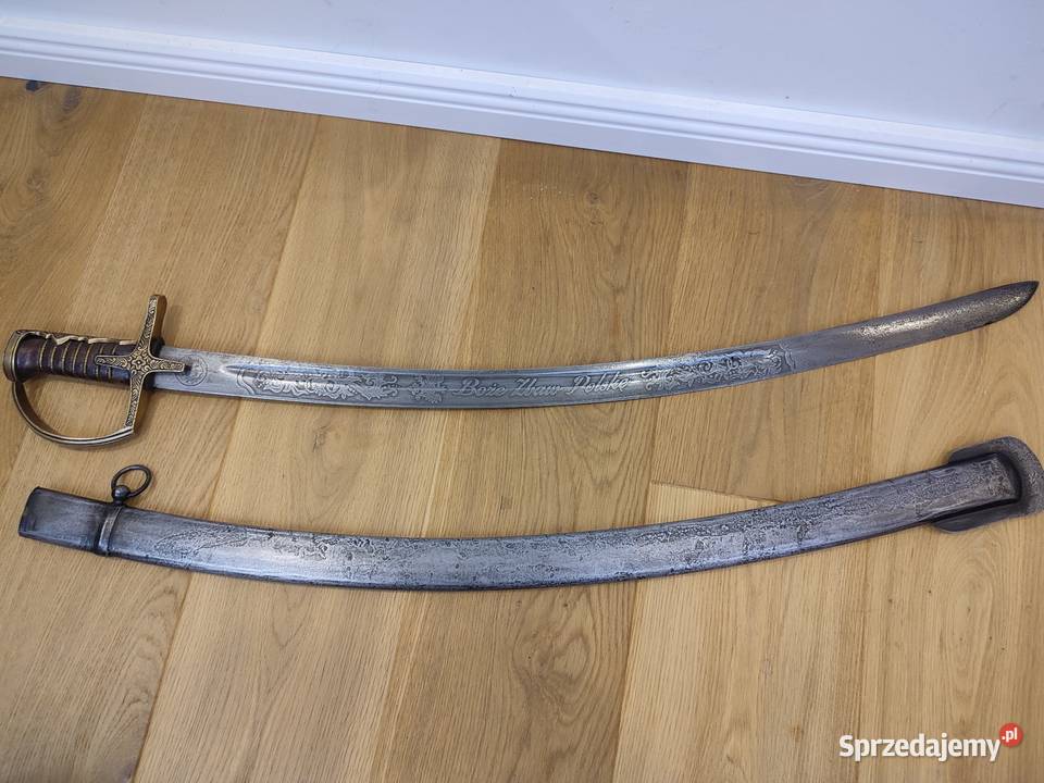 Polska szabla powstanie styczniowe Boże zbaw