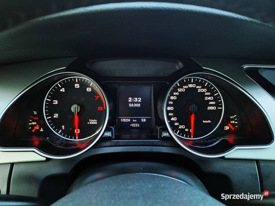 Audi A5 20 TFSI 2008r Navi Skóry Panorama Z Zamość