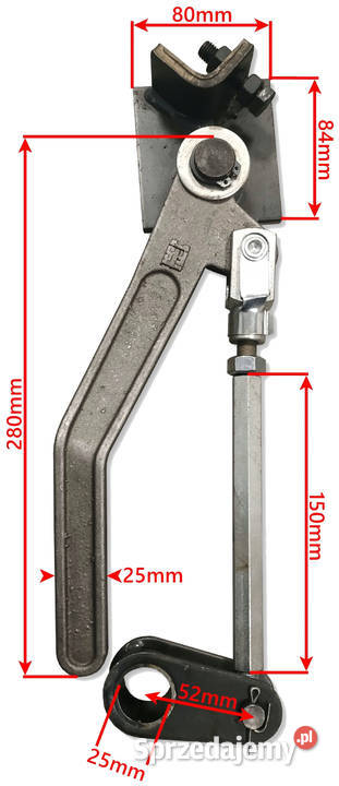 KPL Wzmocnione dźwignie otwierania burty wysyp nieuszkodzony Solec Kujawski