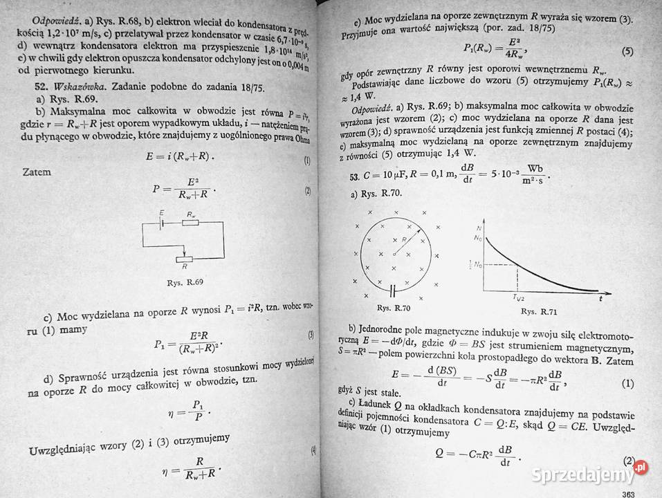 Tematy egzaminów wstępnych z fizyki z Chełm