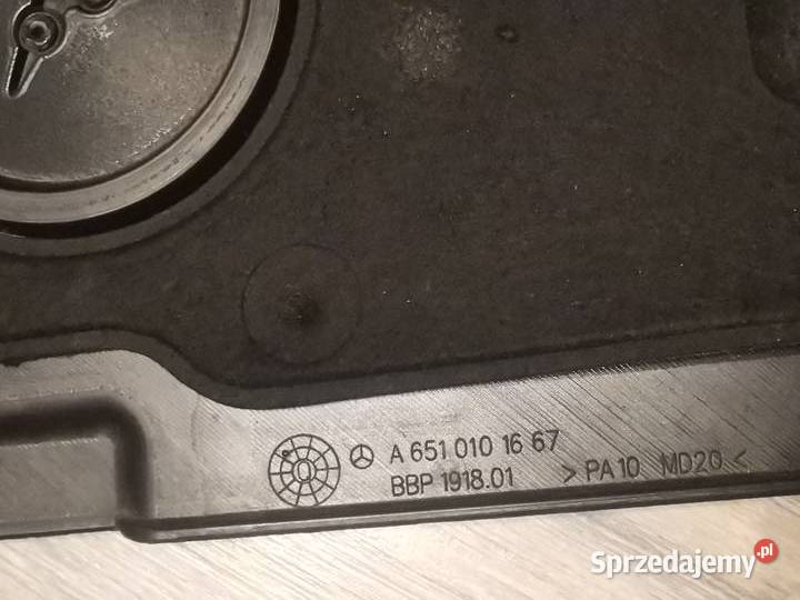 MERCEDES W166 W172 W204 GÓRNA OSŁONA SILNIKA osobowe Międzychód