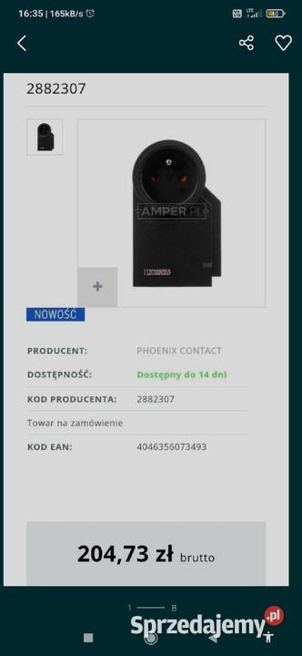 Phoenix Contact ogranicznik MNTTVSAT Wrocław