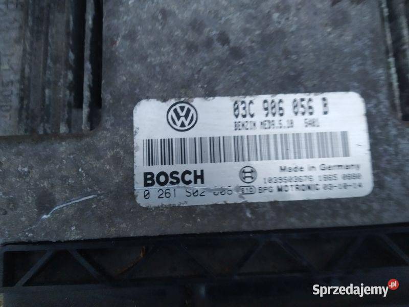 STEROWNIK SILNIKA KOMPUTER VOLKSWAGEN GOLF V 16 śląskie