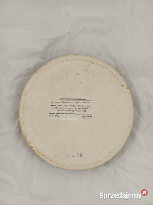 Pudełko Torciku Waflowym Wedel 1974 r Antyki