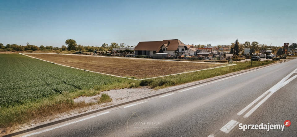 Działka przemysłowousługowa 1 ha Opatkowice z WZ Nieruchomości małopolskie