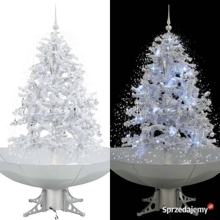 vidaXL Choinka sypiąca śniegiem podstawa Warszawa sprzedam