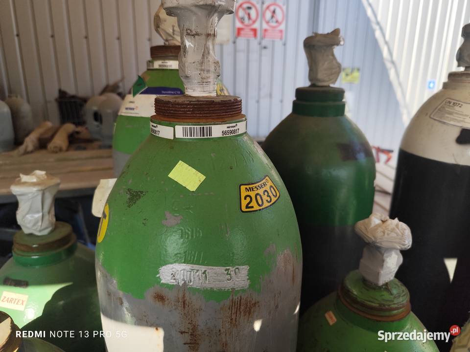 Butla CO2 30 mix ArCO2 40l tlen O2 40l lubelskie Elżbieta