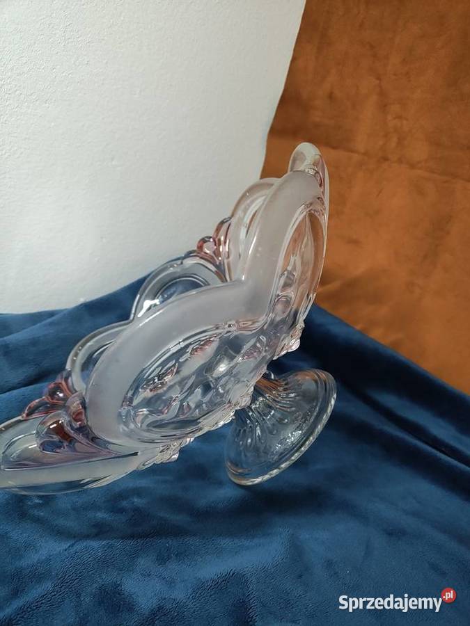 duża patera na nodze Walther Glas Niemcy opolskie Opole