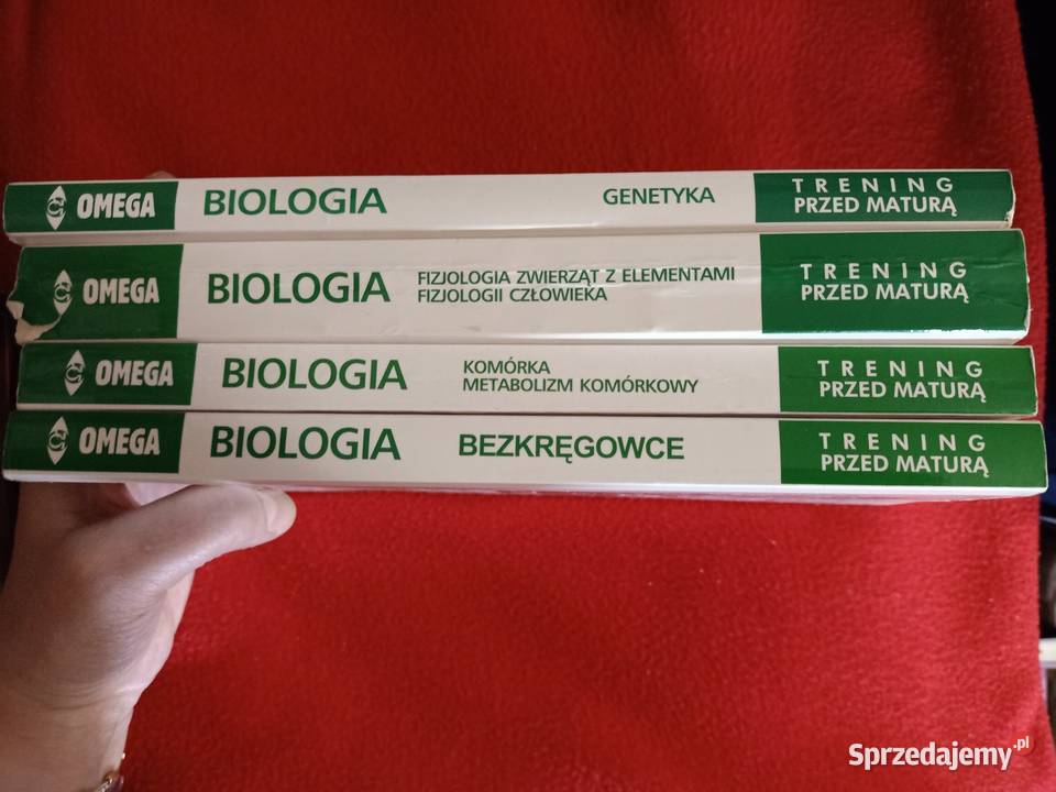 Biologia Barbara Bukała Trening przed maturą 4 książki
